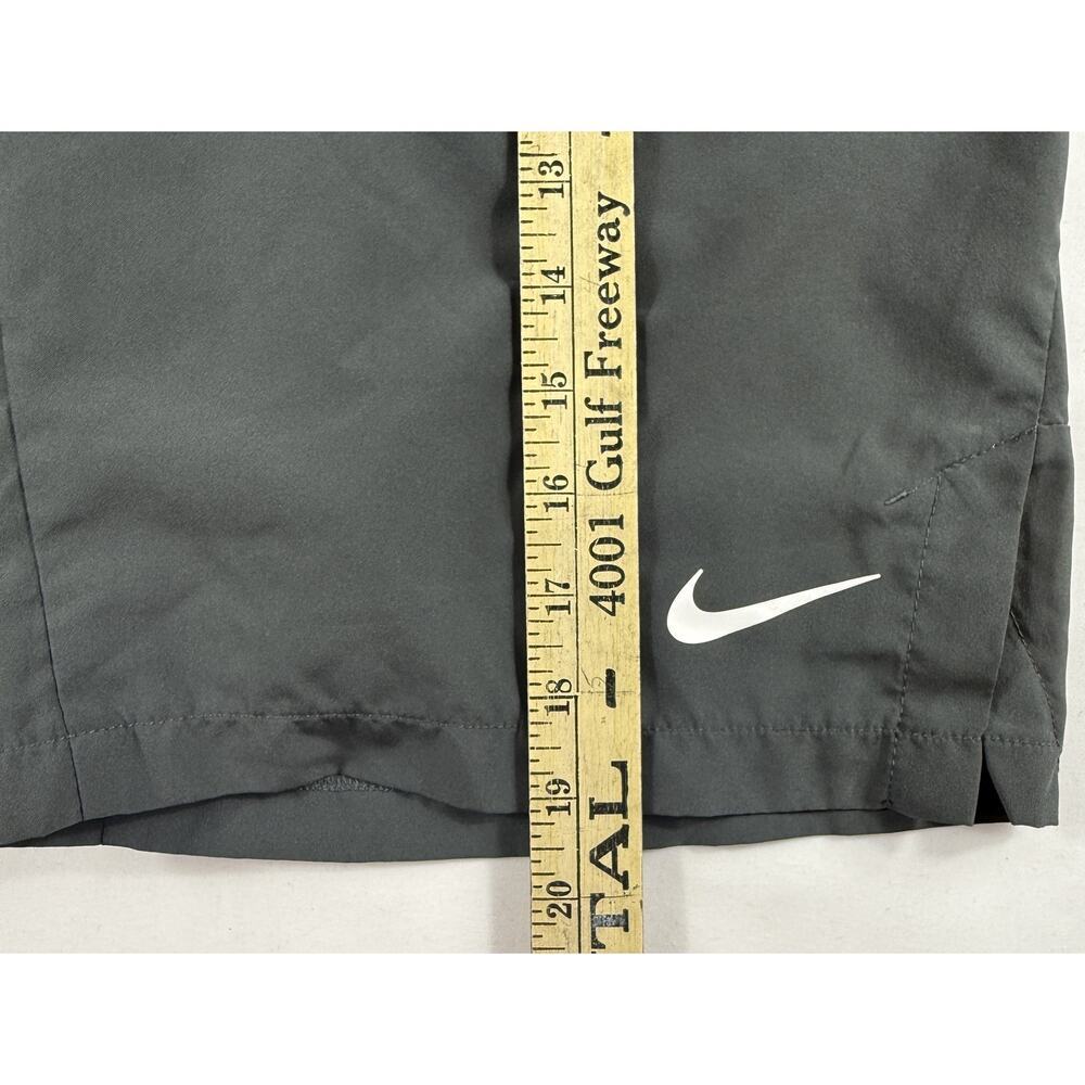 Nike Dri-FIT Flex Woven Shorts – Anthracite w/ Brant Lake Camp Logo - Picture 7 of 9